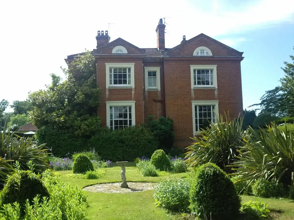 Abberton Manor Care Home exterior and garden