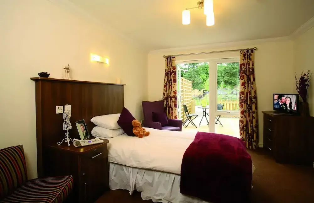 Alderwood Care Home bedroom