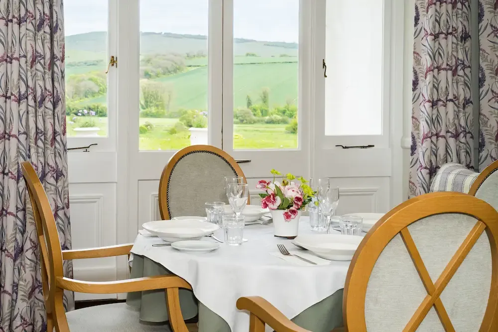 Alfriston Court Care Home dining room