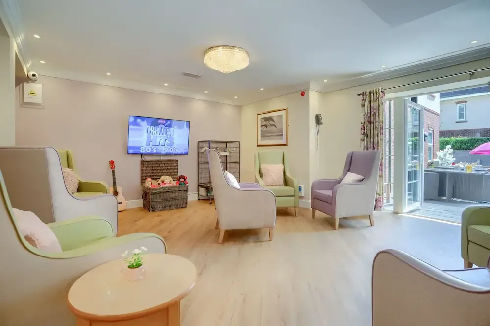 Aranlaw House Care Home lounge