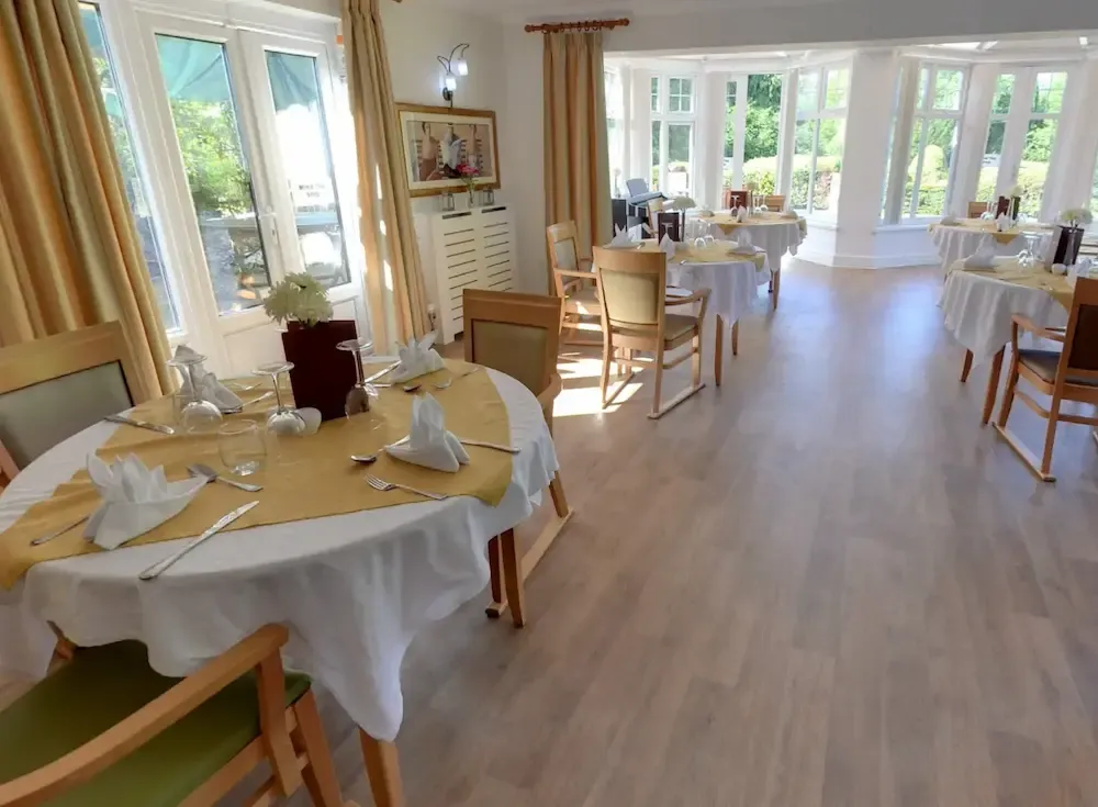 Arbrook House Care Home dining room