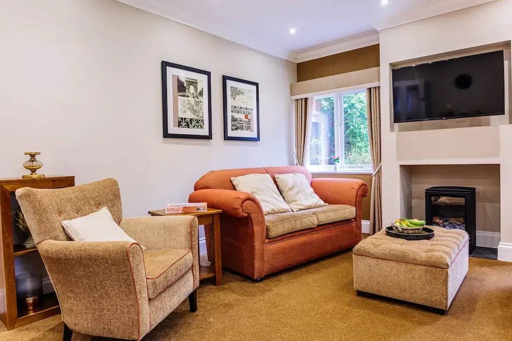 Badgeworth Court Care Home lounge