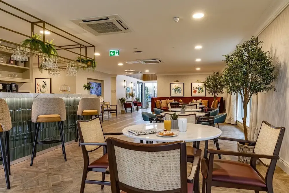 Bentley Grange Care Home bar area