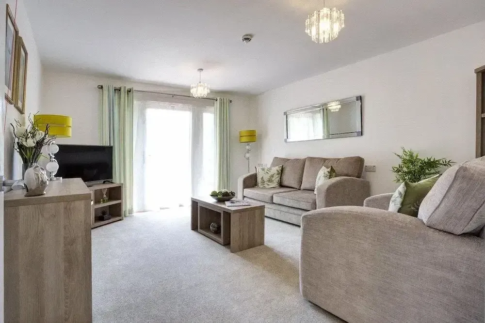 Bournville Gardens apartment lounge