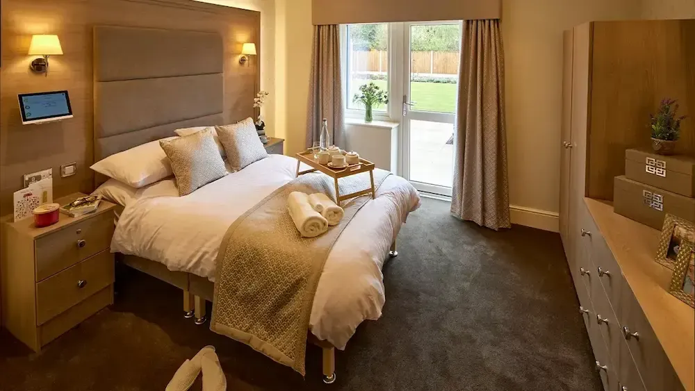 Bridge Manor Care Home bedroom