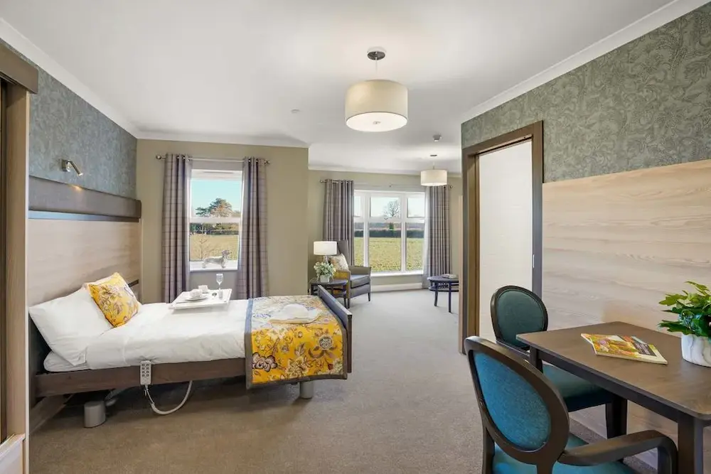 Broadlands Lodge Care Home bedroom