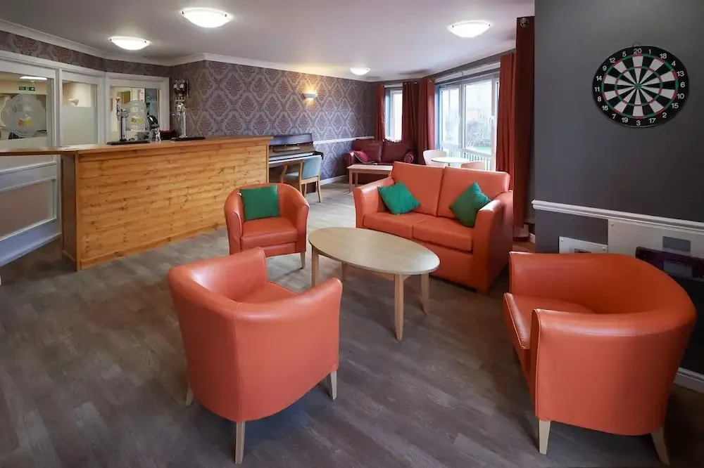 Canning Court Care Home lounge and bar