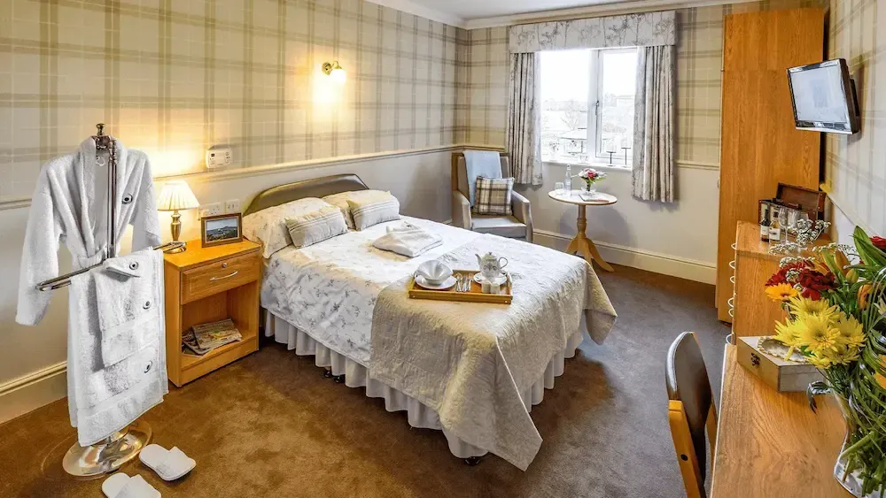 Cliftonville Care Home bedroom