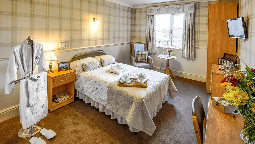 Cliftonville care home bedroom