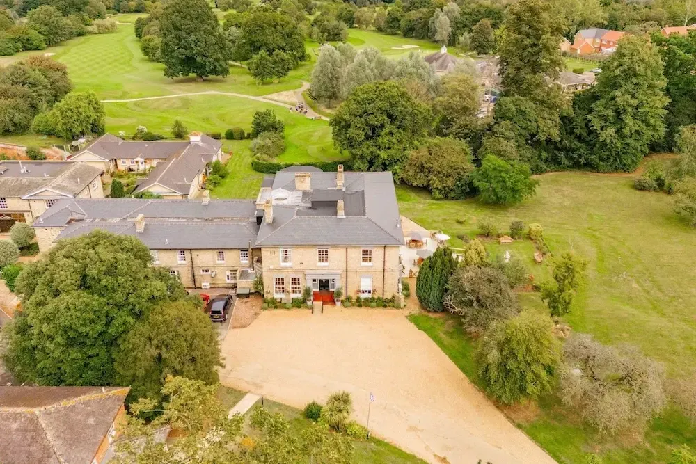 Colne House Care Home exterior and grounds