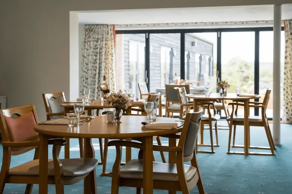 Country Lodge Care Home dining room