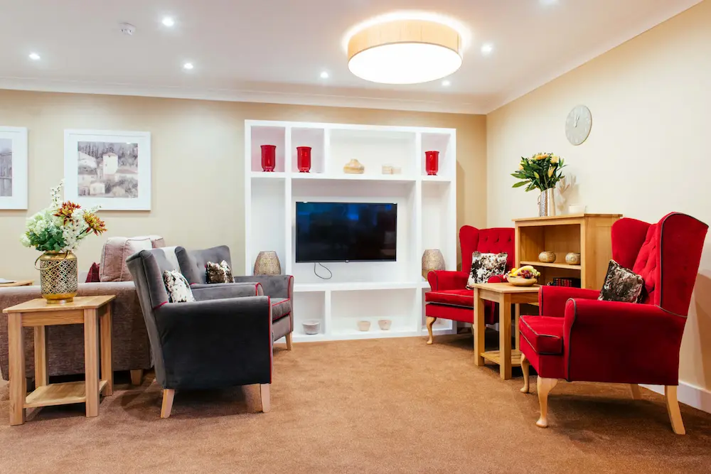 Dovedale Court Care Home lounge