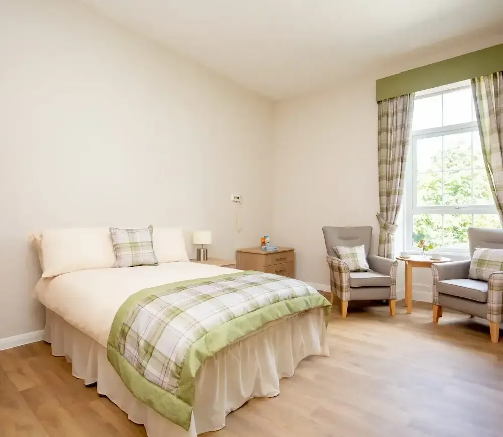 Dovehaven Grove Care Home bedroom