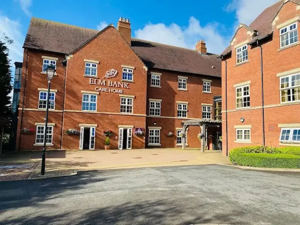 Elm Bank Care Home exterior