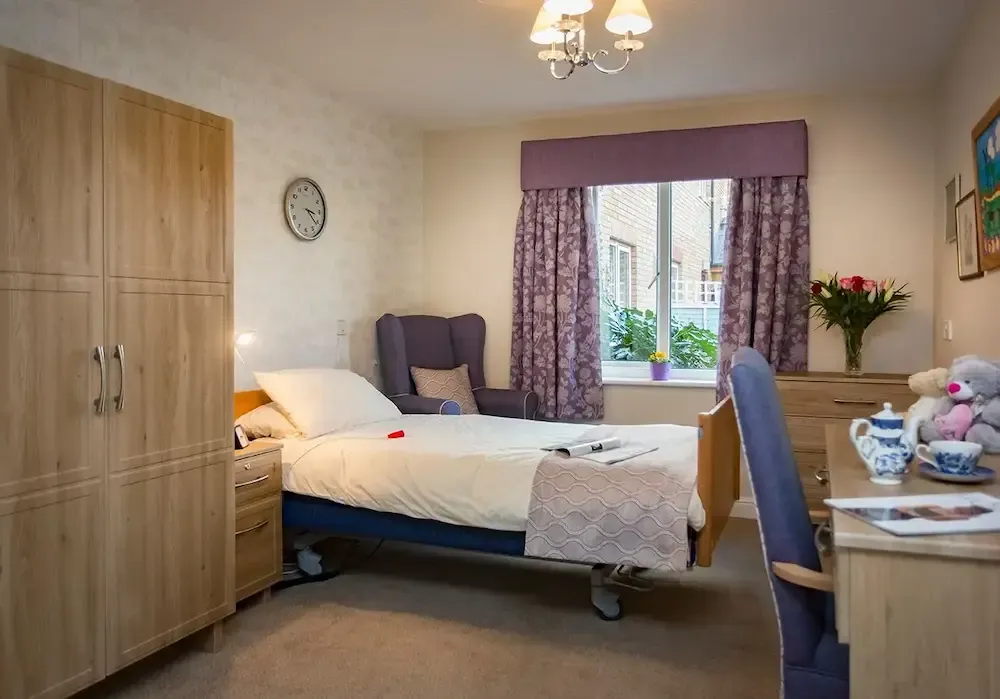 Emberbrook Care Home bedroom