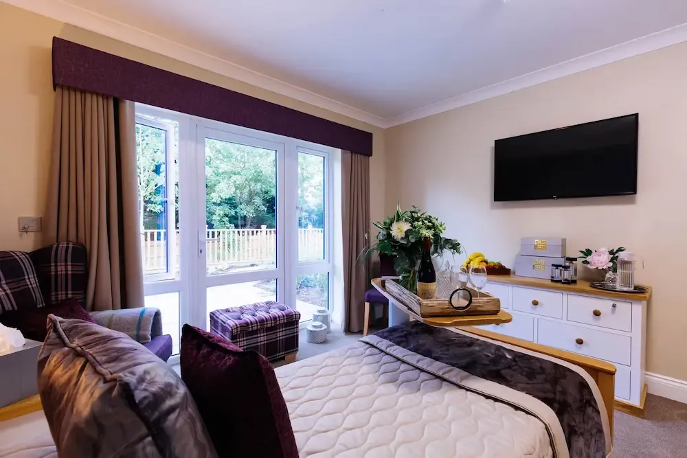 Fountains Care Home bedroom