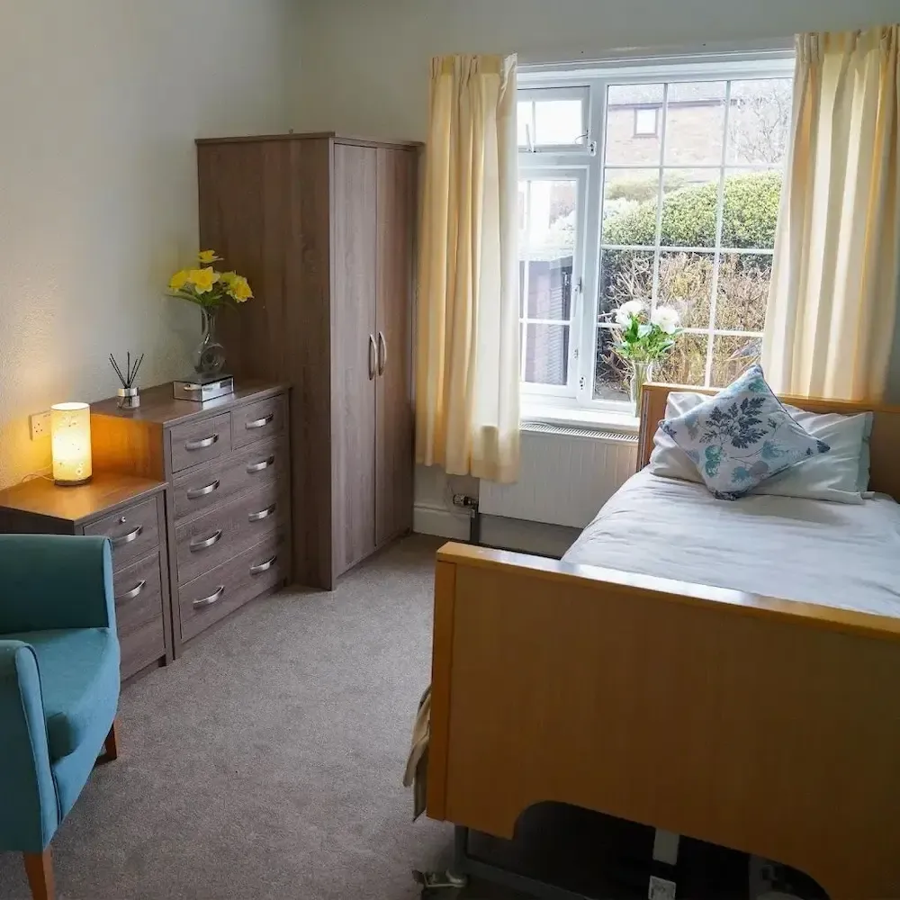 Guy's Court Care Home bedroom