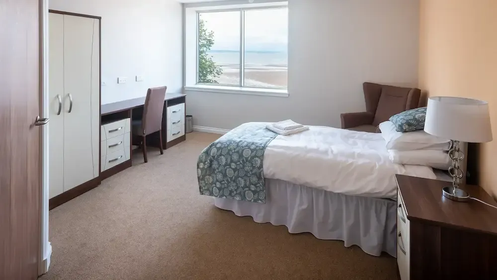 Harbour House Care Home bedroom