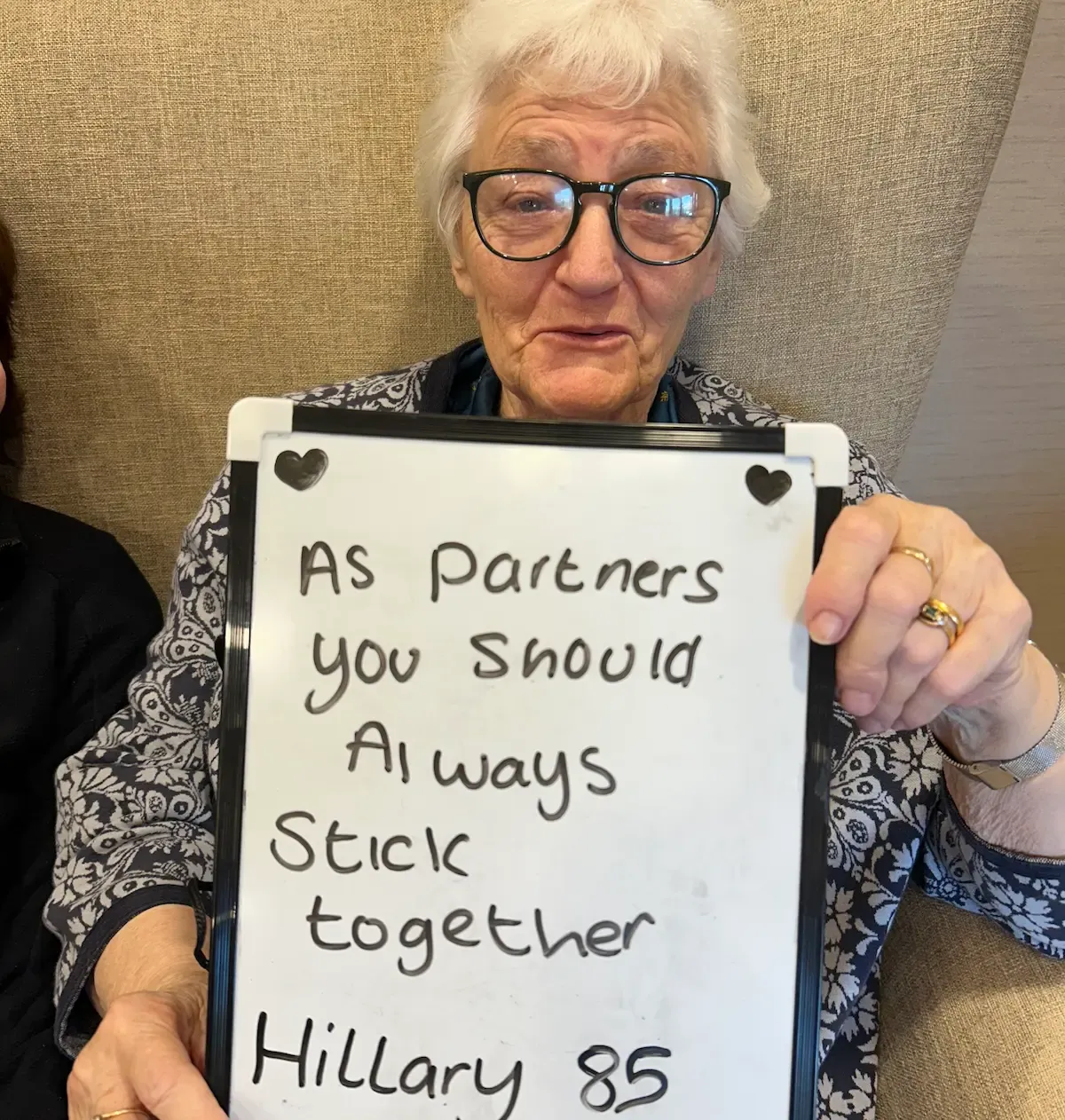 Hillary (85) - Valentine's Day Advice