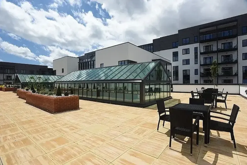 Hughenden Gardens Village rooftop terrace