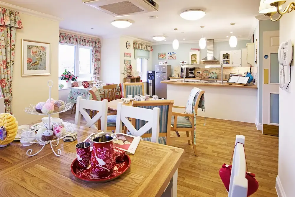 Juniper House Care Home dining area