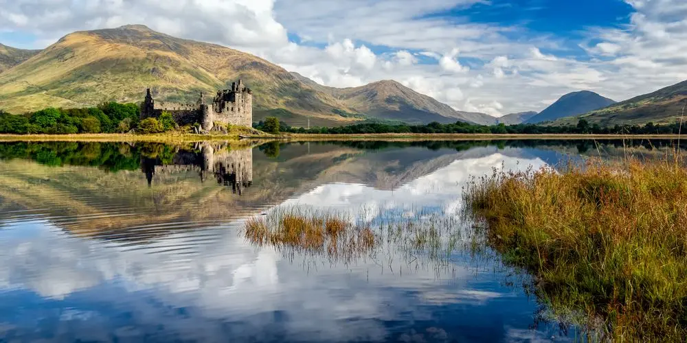 Kilchurn castle on Loch Awe