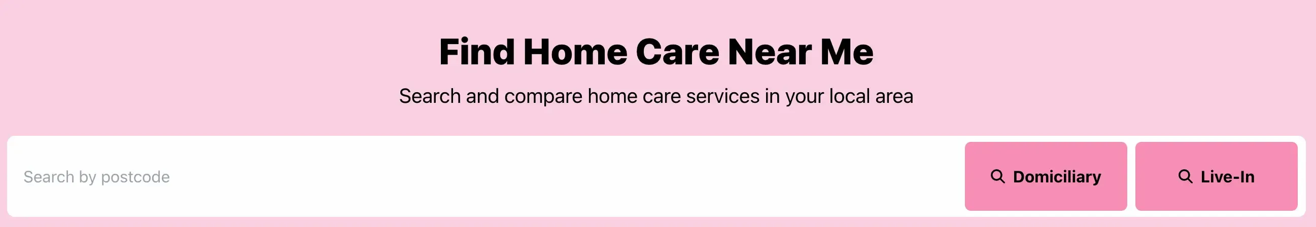 Lottie home care search