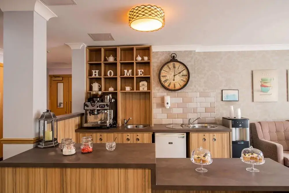 Manor Lodge care home kitchen