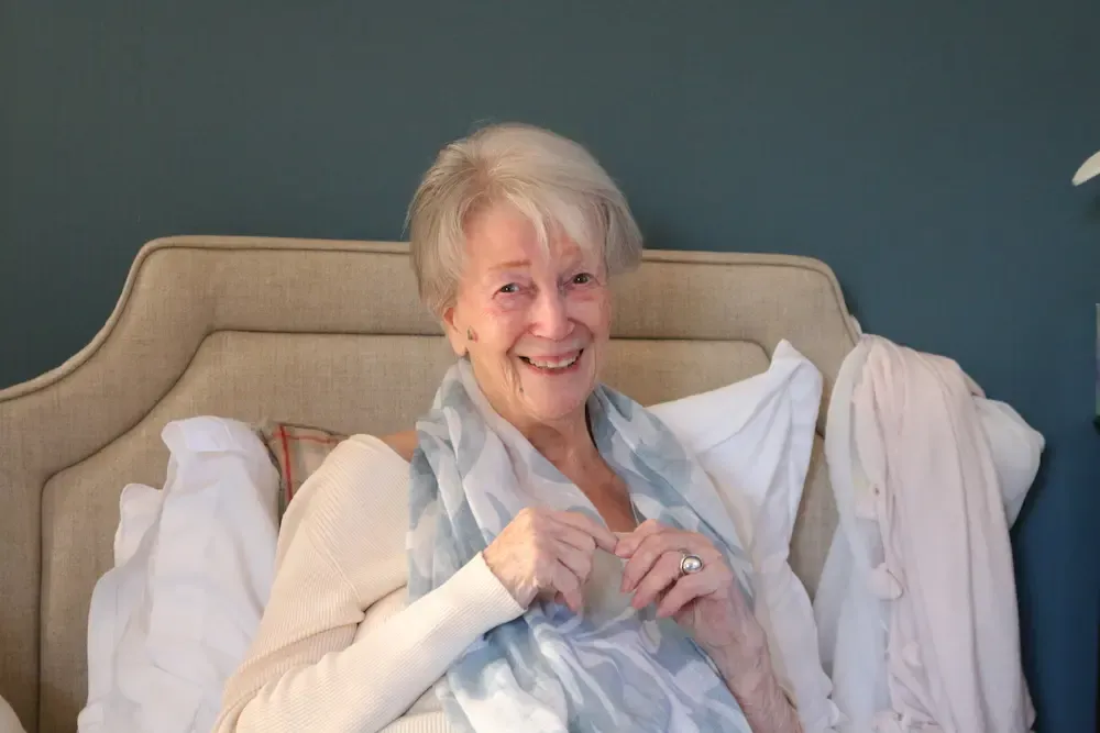 Meryll - care home resident at Brookwater House