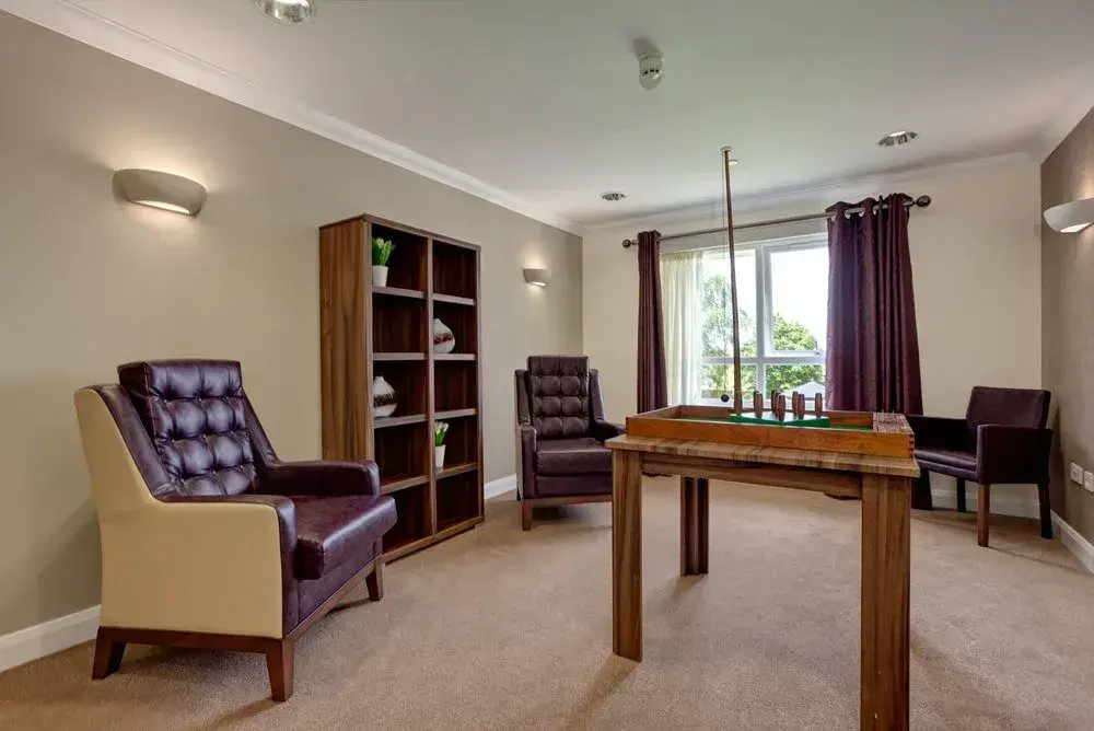Mildenhall Lodge care home lounge