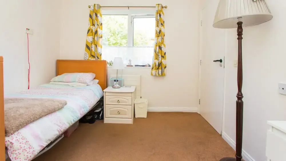 Mountbatten Lodge Care Home bedroom