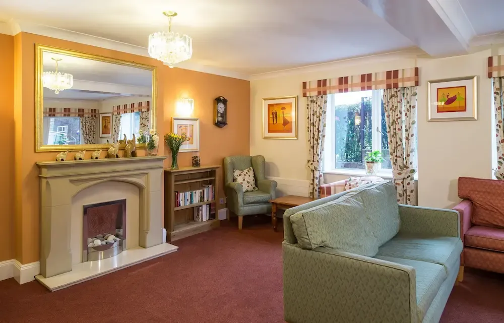 North Park Care Home lounge