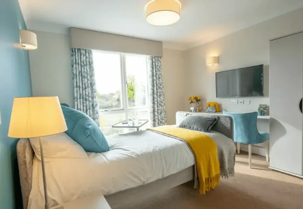 Olney Meadows Care Home bedroom