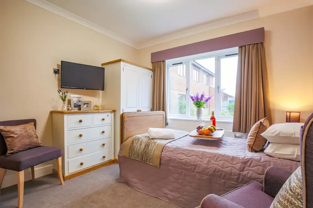 Park View Care Home bedroom