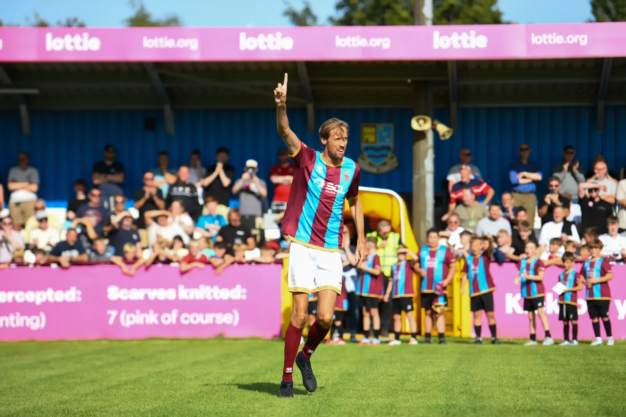 Peter Crouch at Farnham Town FC