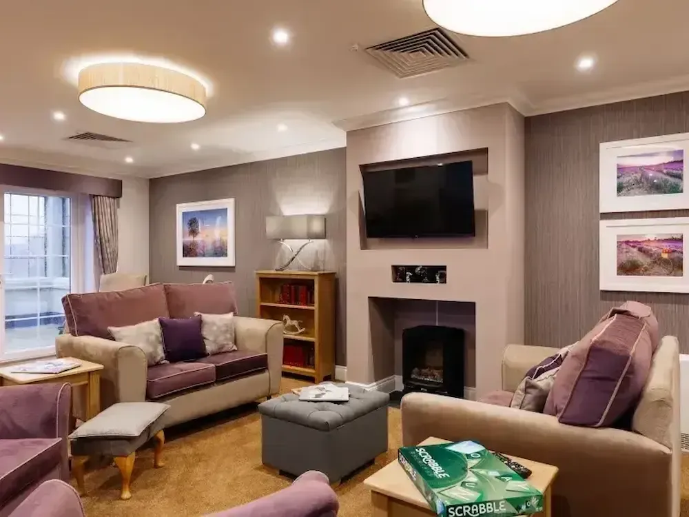 Port Manor Care Home communal lounge