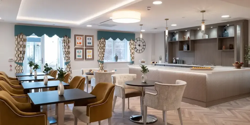 Pottersway House Care Home bar area