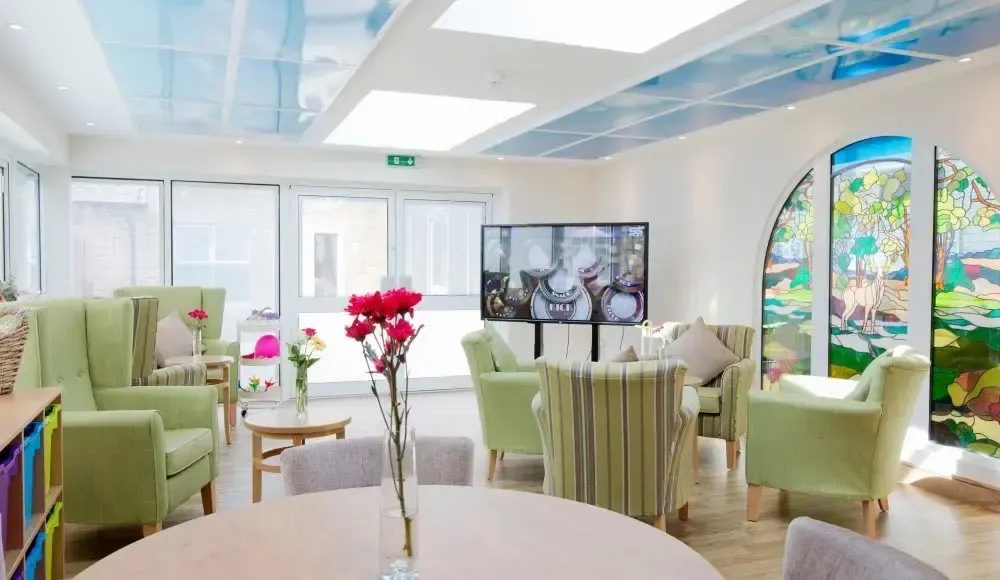 Prince Michael of Kent Court Care Home lounge