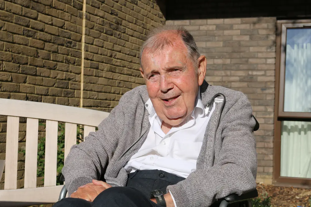 Ray - care home resident at Brookwater House
