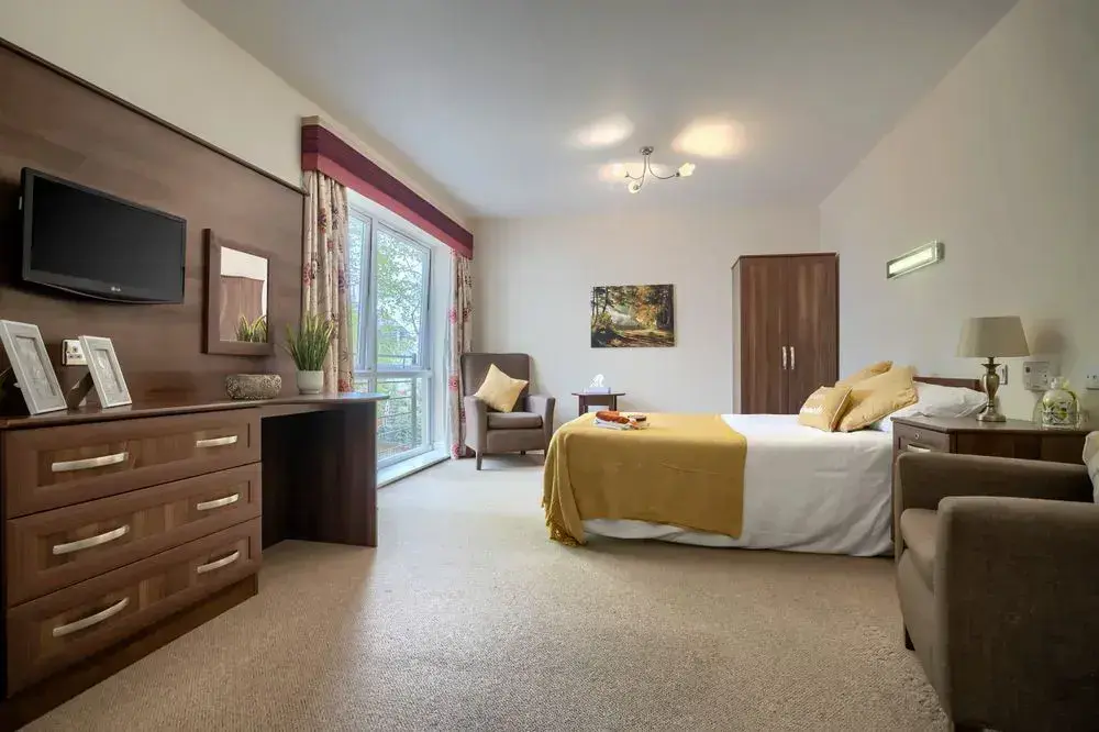 Regency Manor care home bedroom
