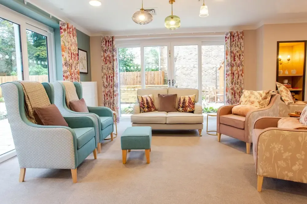 Riverside Lodge Care Home lounge