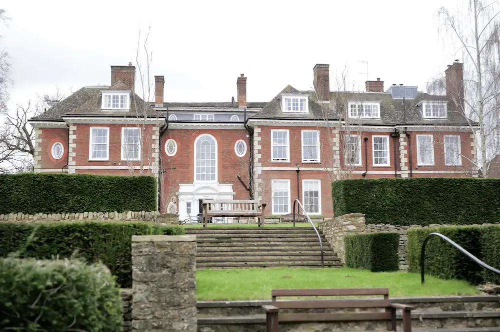 Sharnbrook House Care Home exterior and garden