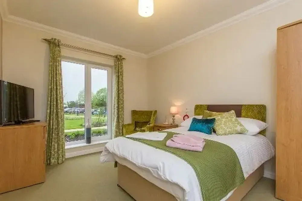 Shinfield View Care Home bedroom