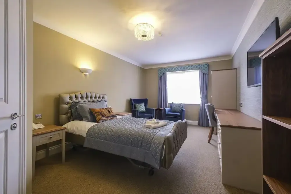 Silver Birch Care Home bedroom