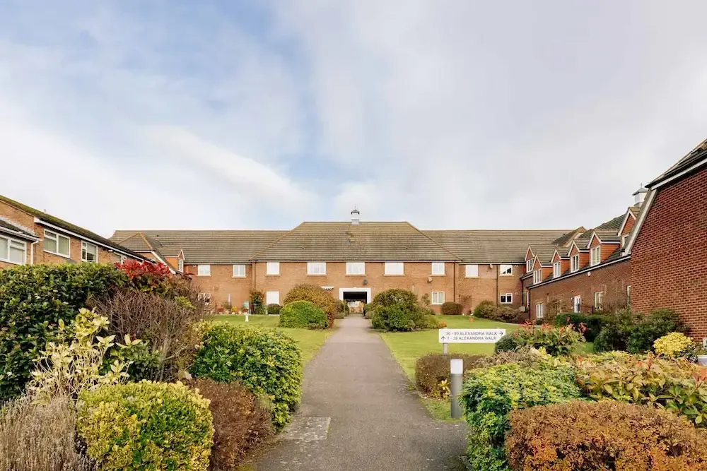 Southdowns Village garden and exterior