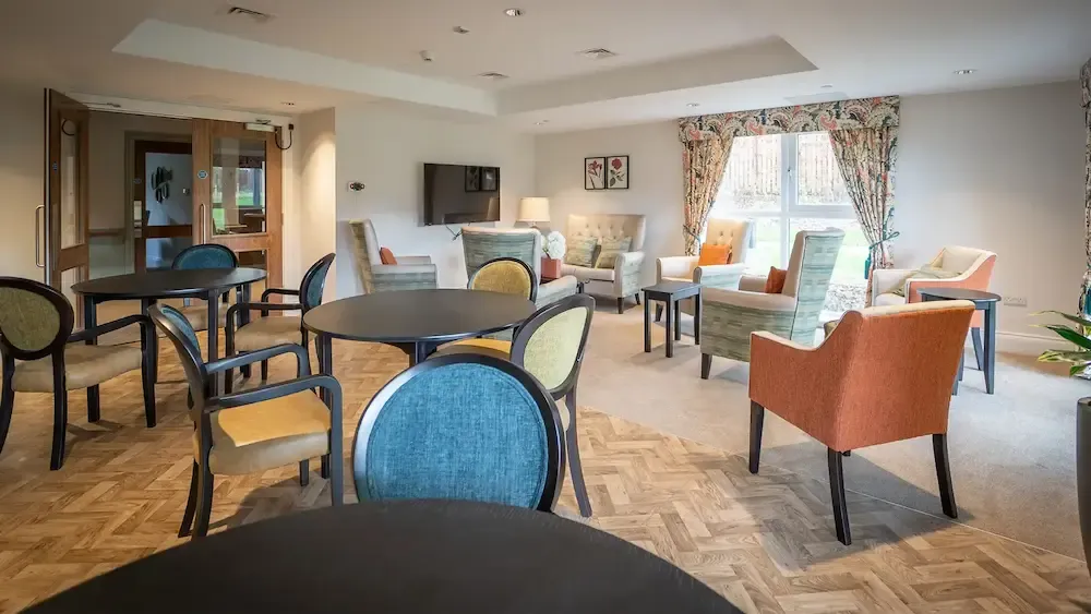 Tantallon House Care Home dining room