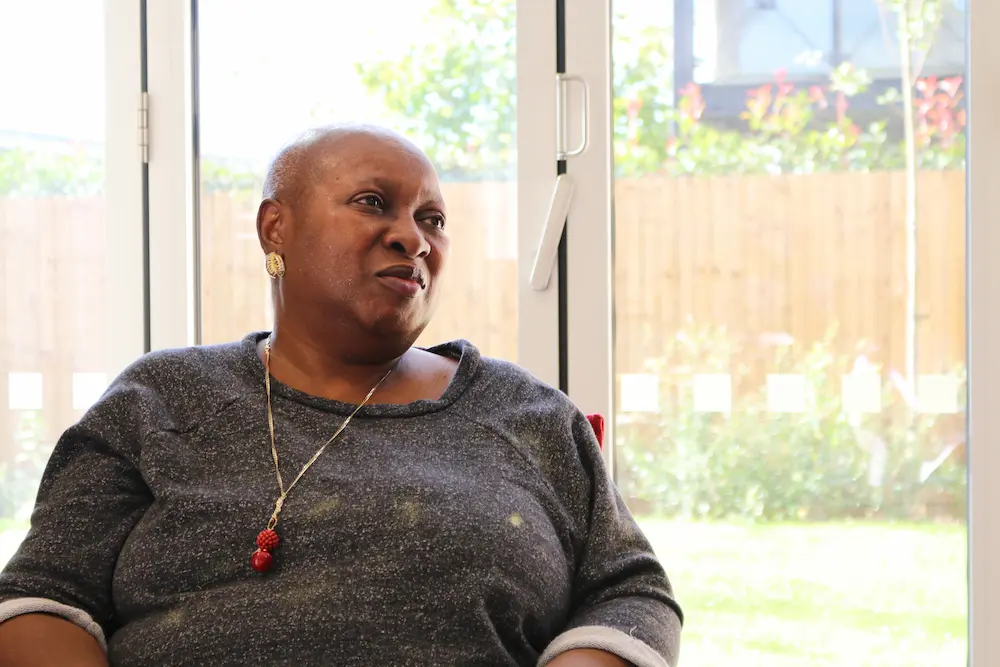 Teju - care home resident at Brookwater House
