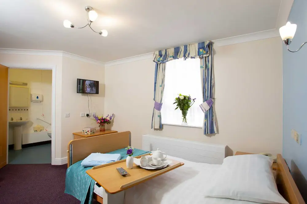 The Chiswick Care Home bedroom
