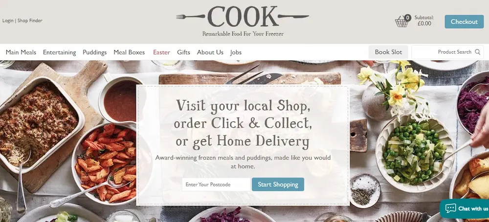 The Cook website