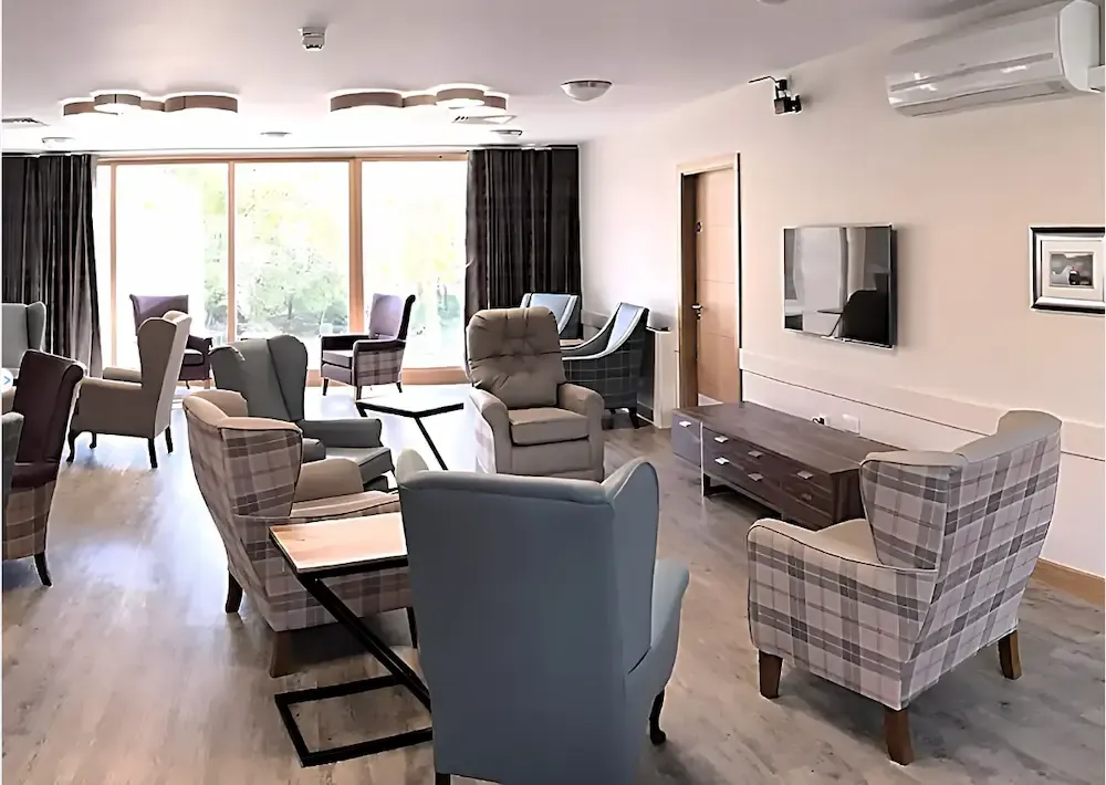 The Lakes Care Home communal lounge